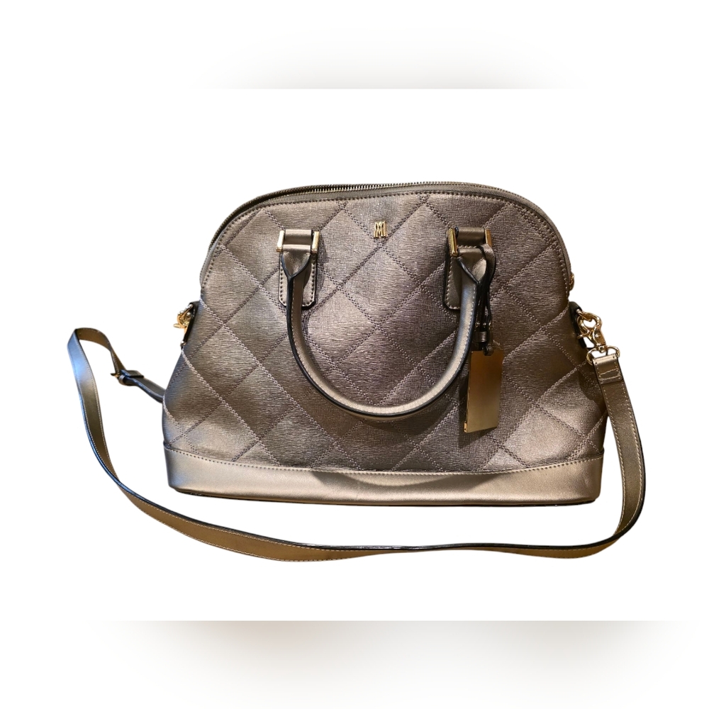 Antonio Melani - Metallic Silver - Leather Bag